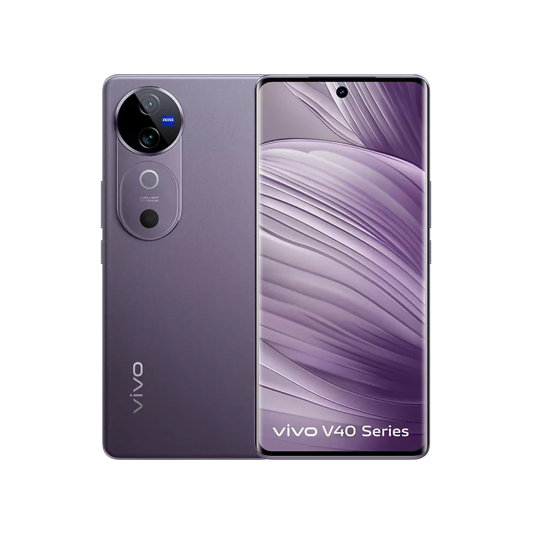 Vivo V40 5G Smartphone| (8GB/128GB) | GANGUES BLUE,LOTUS PURPLE |