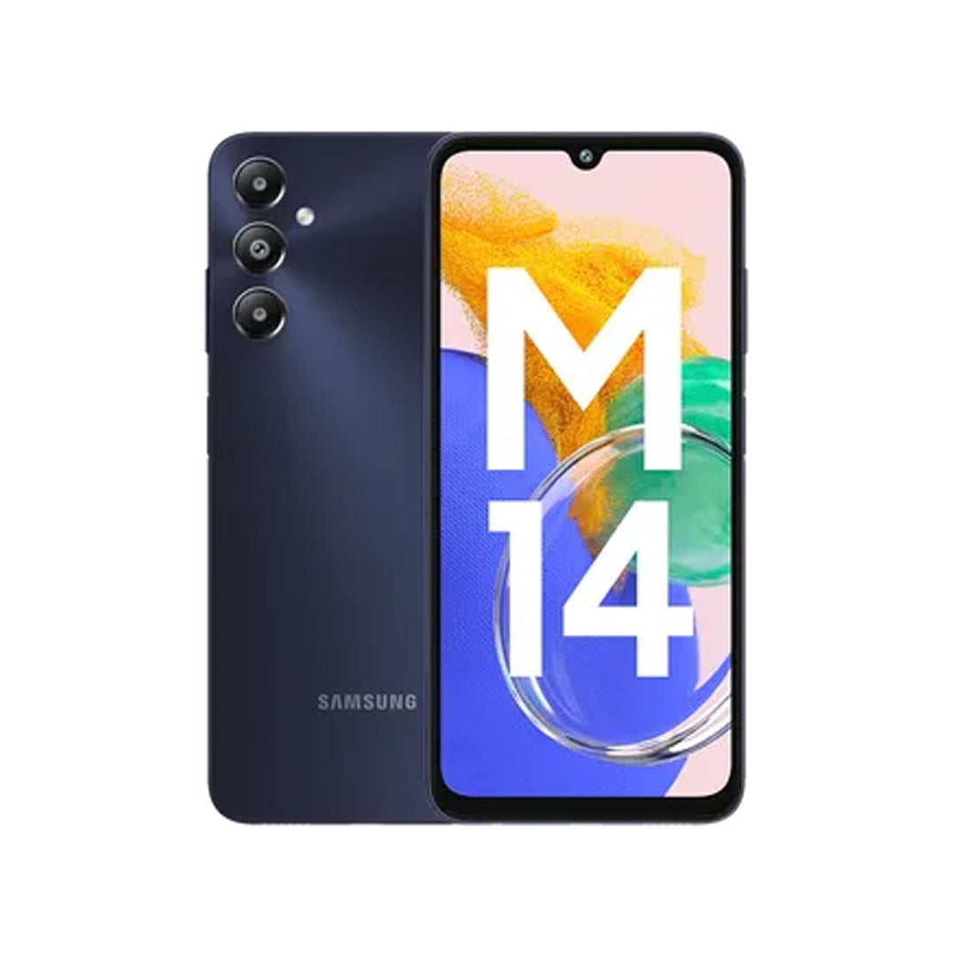 Samsung Galaxy M14 4G (4GB,64GB) | 50MP Triple Cam | 5000mAh Battery | Snapdragon 680 Processor | 2 Gen. OS Upgrade & 4 Year Security Update | 8GB RAM with RAM Plus | Without Charger