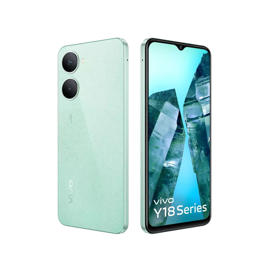 vivo Y18 (Gem Green, 4GB RAM, 64GB Storage)