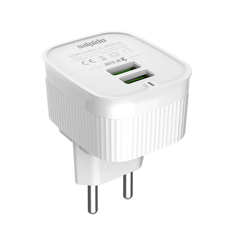 2.4A Dual USB AUTO-ID Fast Charger | GD-WC02 | MICRO