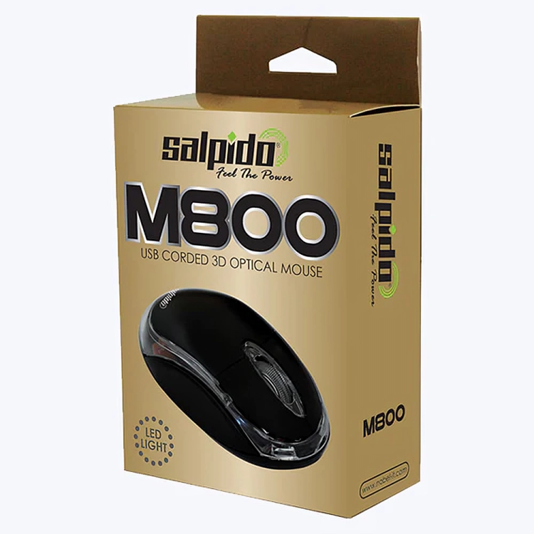 USB CORDED OPTICAL MOUSE Salpido M-800