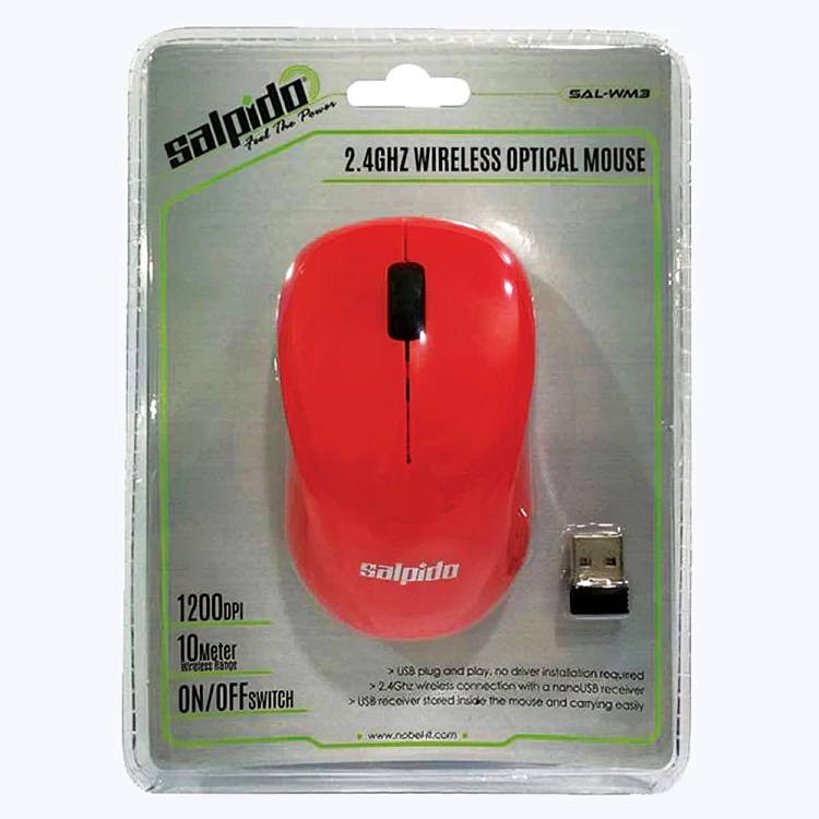 Salpido SAL-WM3 2.4GHZ WIRELESS OPTICAL MOUSE